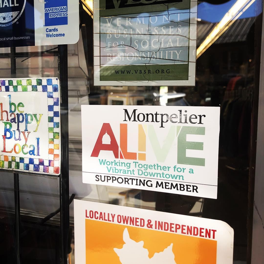 Montpelier Alive Sticker